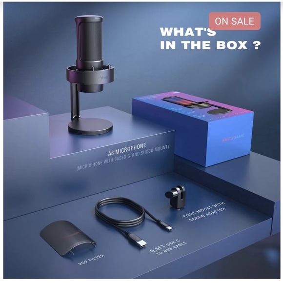 USB Microphone for Recording & Streaming - Picture 7 of 9